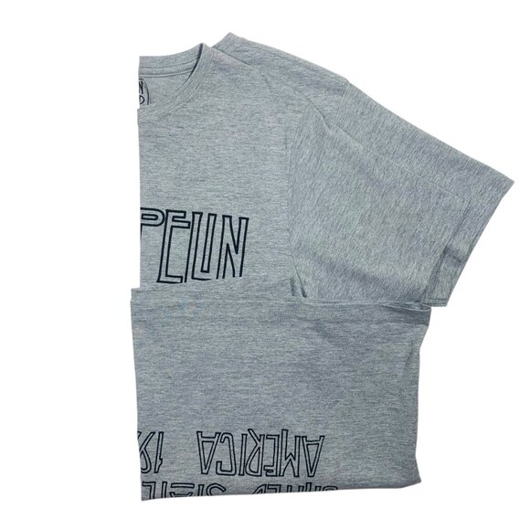 LED ZEPPELIN  logo band T-shirt  color grey  men t-shirt size medium - Picture 7 of 10